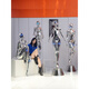 Ex Machina sculpture Sorayama Hajime Sexyrobot goddess large technology character ornament bar KTV trend decoration Miraihime-Future (height 1.4 meters) Dingjin
