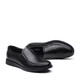 Senda Leather Shoes Men's Business Formal Leather Slip-On Elderly Shoes Casual Leather Shoes Black 25 Edition 42