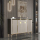 Zhen Qingchun Shoe Cabinet at the Entrance Door Italian Light Luxury 2023 Simple Villa High-end Modern Home Entrance Storage Cabinet Other Sizes Contact Customer Service [Do Not Take Photos]