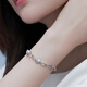 Lukfook Jewelry True Me Series Platinum 950 Seawater Pearl Platinum Bracelet Total Weight Approximately 11.27 Grams