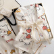 Cat man cute rabbit long-sleeved pajamas for women in spring and autumn thin pure cotton gauze 2025 new summer outdoor wear home clothes 826#KT cat#[Long Sleeve + Trousers] M [Suggest 80-100Jin[Jin equals 0.5 kg]]
