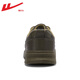 Huili offizielle Herrenschuhe Herbstschuhe Herren vielseitige Freizeitschuhe Herren kleine Lederschuhe Herren Low Top Vielseitige Sportschuhe Herrenschüler braune Farbe 1483 [bequem und weich] 42
