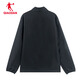 
Jordan Sports Jacket Men's Travel Mountaineering Trench Coat 2025 Autumn New Outdoor Water Splashing Standing Collar Jacket Top Men's Black L /175