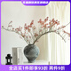 Wen Shi Ou Shan Return natural plant dried flower bouquet living room decoration wabi-sabi wind flower arrangement dry branches decorative ornaments dry branches red mountain return short branch 5 dried flowers 45-60cm
