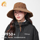 Memaru American Western Cowboy Hat Women's Summer Wear Travel Hiking Sun Protection Hat Men's Outdoor Climbing Sun Protection Mountaineering Hat
