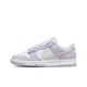 耐克（NIKE）DUNK LOW女子蓝白色粉色经典百搭防滑耐磨低帮休闲运动板鞋 DD1503-001蓝紫粉 36