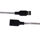 
Shiyu (SIYUNR) USB extension cable 2.0 3.03.1 Male to female high-speed signal transmission computer USB disk mouse keyboard somatosensory camera lengthening SY-U1050-S USB2.0 extension cable 5 meters