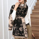 Ordo cashmere family specialty autumn and winter new warm scarf for women's dual-purpose shawl scarf fashionable scarf sheep forest rice gray