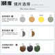 潮库超轻时尚商务近视镜超薄配镜防蓝光变色合集 9903-亮黑银 配1.56偏光0-600度，无散光
