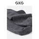 GXG socks single and double casual short socks black business summer sweat-absorbent cotton socks boat socks men's cotton white one size