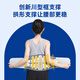 Protección médica de la cintura médica Smooky para hombres y mujeres hernias lumbares de disco lumbar soporte de tensión muscular lumbar soporte de cintura soporte cinturón de malla transpirable Código XL circunferencia de cintura recomendada (99-117 cm)