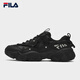 斐乐（FILA）休闲鞋猫爪鞋5代运动鞋春季新款男鞋老爹鞋 黑-BK 42