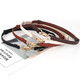 
Women's belt fashionable simple decorative dress waist-hugging versatile white thin belt sexy waist belt 1 cm wide 1661 [black] 90cm