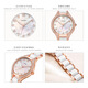 2025 ceramic women's watch luminous women's famous watch fashion light luxury digital women's watch waterproof diamond-inlay watch 11S9848L01
