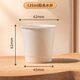 Rice rattan disposable cup thickened drinking cup rice husk food grade high-end office home hospitality small tea cup beverage cup 125ml rice husk water cup 5 pack (100 in total)