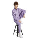 Adidas 2024 Spring and Automne Femme's New Half Halping Zipper Playlover Pull Lavender IS3899 M