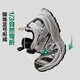 
Zuoxi boys' sneakers children's shoes autumn outdoor breathable running shoes 2025 new knob shoes silver 32