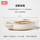 albo宝宝餐盘分格盘婴儿学吃饭辅食碗带吸盘儿童餐具不锈钢注水保温碗