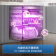 Haier Disinfection Cabinet EB200 180L Three Drawings, Five Layers, Large Capacity, Embedded Household Maternal and Infant Disinfection Cabinet, Tableware Disinfection, Ultraviolet + Light Wave Pasteurization Pure Physical Disinfection, Two Stars 180L