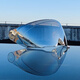 Orz728 model helmet lens windproof sun protection PC lens transparent