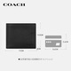COACH [Brand Direct Supply] Men's Short Folding Wallet Card Holder Black Leather CR911BLK