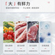 
Toshiba (TOSHIBA) 626-liter fully embedded French four-door refrigerator for household frequency conversion air-cooling frost-free first-level energy efficiency, atomization, preservation, negative oxygen and sterilization, rapid ice making GR-RF688WI-PG1B6 Hibiscus apricot
