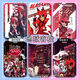 Q Hell Inn Alasto Angel Packages, tarjetas medianas, tarjetas de autobús, tarjetas de escuela, caso de protección con cordones, paquete de tarjetas Hell Inn-P16834 + (cordón largo)