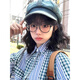 Memaru Japanisch waschen alte Zeitungskappe Frauen literarische Retro -Denim -Oktagonalhut Blue Baskenmaler Maler Hut Frauen 1# Dunkelblau gleich Größe