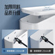 Ermo squat toilet set bathroom water tank household flush toilet high impact energy-saving dual control toilet squat pit pumping tank dual control high impact set