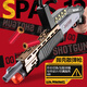 SPAS-12 Schrotflinte Shell Gießen weiche Schrotflinte XM1014 Kinder 4 + 1 Spielzeugpistole Boy Troll Schrotflinte Spa MZ686 [Blaugrau] Schrotflinte + zurücksetzen + 100 Soft Shot + 24 Shell + Scope