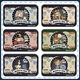 Miaopu le retourne dans le futur 1999 Student Sliding Cover Carte Set Carte de repas Signale Signe de bus Carte d'identité de carte de protection de la carte d'identité COUVERTURE CONTRÔLE CONTRÔLE CARDE RETOUR AU FUT