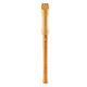 Shanbei Wooden 8-Loch Barock Deutsch Treble Recorder English English Anfänger Grundschüler, die QM8A-27G QM8A-26B British Treble 8-Leitung spielen