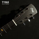 tyma泰玛民谣吉他 TG-5 TD-12K TD-28全单板民谣吉他初学者泰马木吉它 41英寸 TD-5C 卿云 面单 原声版