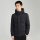 Sundance store same style 2023 winter new hooded and armband thickened warm and cold bread down jacket black 165/88B