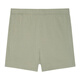 
nice rice, new spring and summer 385G all-cotton double yarn straight casual short hoodies NGX12046 gray-green (385G) S