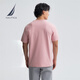 Nautica [Drop directe à une seule pièce] 25 Spring and Summer NOUVEAU NOUVEAU COTTON COTTON COURT SUPPLABLE COU ROND COUP SHERNE T-shirt