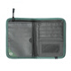 Bonayun Travel Document Pack Passport Pack Rfid Anti-theft Pincel portátil Packing de boletos cortos Verdes