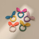 Chimera (CHIMERA) 5-piece children's bunny ear hair ties, ponytail rubber bands that do not hurt hair, hair ropes, hair accessories, birthday gifts for girls