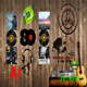 
Anchor background cloth live broadcast room internet celebrity background wall rock music stage background 3d three-dimensional high definition retro ZP-11150 2.5 meters wide + 2.5 meters high