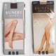 KUNERT imported from Germany satin look 20D silky smooth and shiny stockings mid-calf stockings Valentine's Day gift 1 pair Graphit gray size 35-38