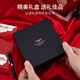 Falai Armani Herren Short Wallet Business Echtes Lederlicht Luxus Brieftasche Herren große Kapazität Multi-Card-Position First Layer Cowide Kartentasche Geschenk Wallet QB201-1 (Theke Geschenkbox)