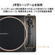 Audio-technica Japan Direct Mail Japan Shipment Vinyl Record Player Retro Film Turntable Automatic Manual Music Phonograph AT-LP70XBT Black Gold Supports Bluetooth