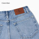 Calvin KleinJeans【凉感】【复刻90系列】25春夏女ck复古直筒牛仔裤47AB719 RDA-牛仔浅蓝 29