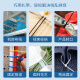 JiuqiangGu autoblock-verbins de câbles en nylon, courroie de gestion des câbles, installation principale de la machine, jardinage, gestion du câble de bureau du câble, sangle de liaison au harnais et de liaison au câble 3.6 * 200 mm Standard White 500 bandes / pack 1381