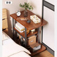 Dividing Line Side Table Tee Tisch Kleine Apartmentsofa Seitenisch beweglicher Tee Tisch Wohnzimmer Multifunktionale Ecke Tisch Tee Tisch