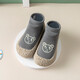 Thombaker (Thombaker) Baby Tritt nach vorne Schuhe und Socken Baby Kleinkind Schuhe Leichte hochelastische Socken integrierte Bodensocken Militärgrün 24 (innere Länge 14,5 cm) 17-24 Monate