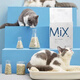 NetEase carefully selected cat litter mix cat litter formula newly upgraded mixed four-in-one 2.5kg bentonite sand tofu 4.99Jin Jin equals 0.5kg (must be bought by novices) (replacement will be rejected if damaged) Milk fragrance lll
