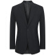 Announcement Bird Suit Men's Clothing (Single Top) [Same Style for Zhang Ruoyun/First Set in Life] Business Suit Black (Single Top) 50 A (180/100)
