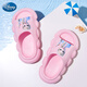 Disney Children's Shoes Summer Bathroom Sandals Girls Princess Elsa Outdoor Non-Slip Flop F1361 Orange Pink