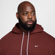 Nike (NIKE) SOLO SWOOSH Men's Fleece Pullover Hoodie DX1355-231 L